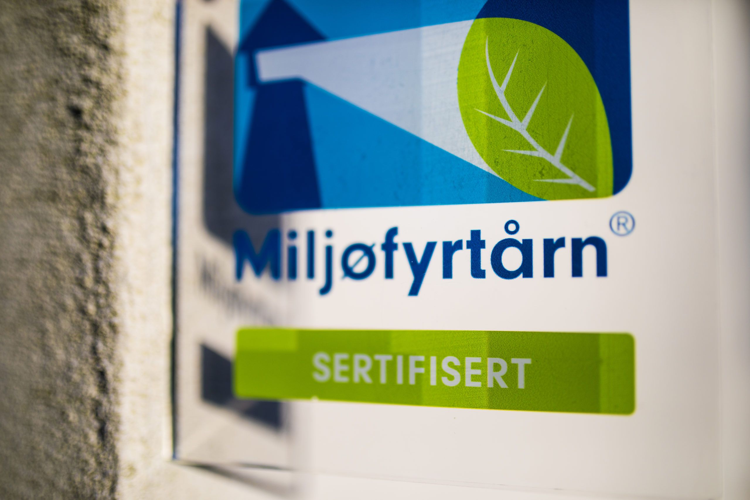 Inselo er stolte av å være et Miljøfyrtårn 